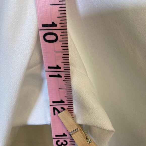 Grace Elements Pull On Stretch Pant, Bright White, Size L, New-With-Tags - Picture 7 of 10